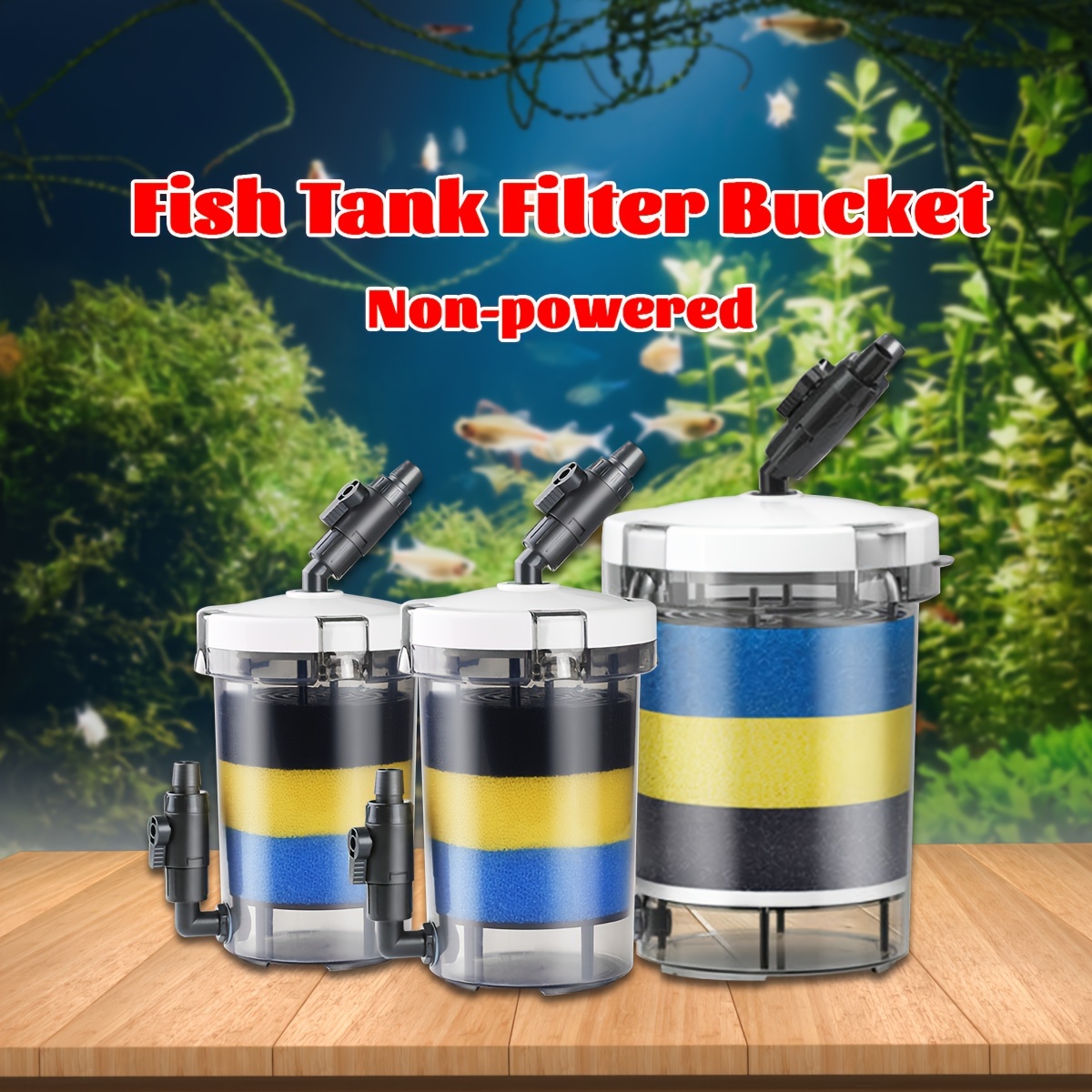 Saltwater Tank - SUNSUN EW-602 EW-603 EW-604 ตัวกรองตู้ปลาแบบไม่ใช้ปั๊ม เงียบ