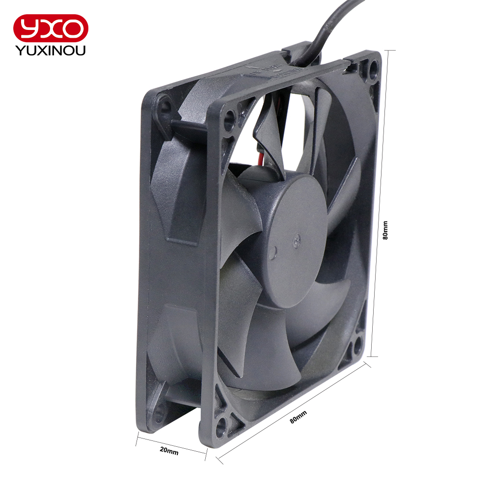 Aquarium Marine Lights - 1PCS 80x80x20 มม.LED High Power พัดลมระบายความร้อน