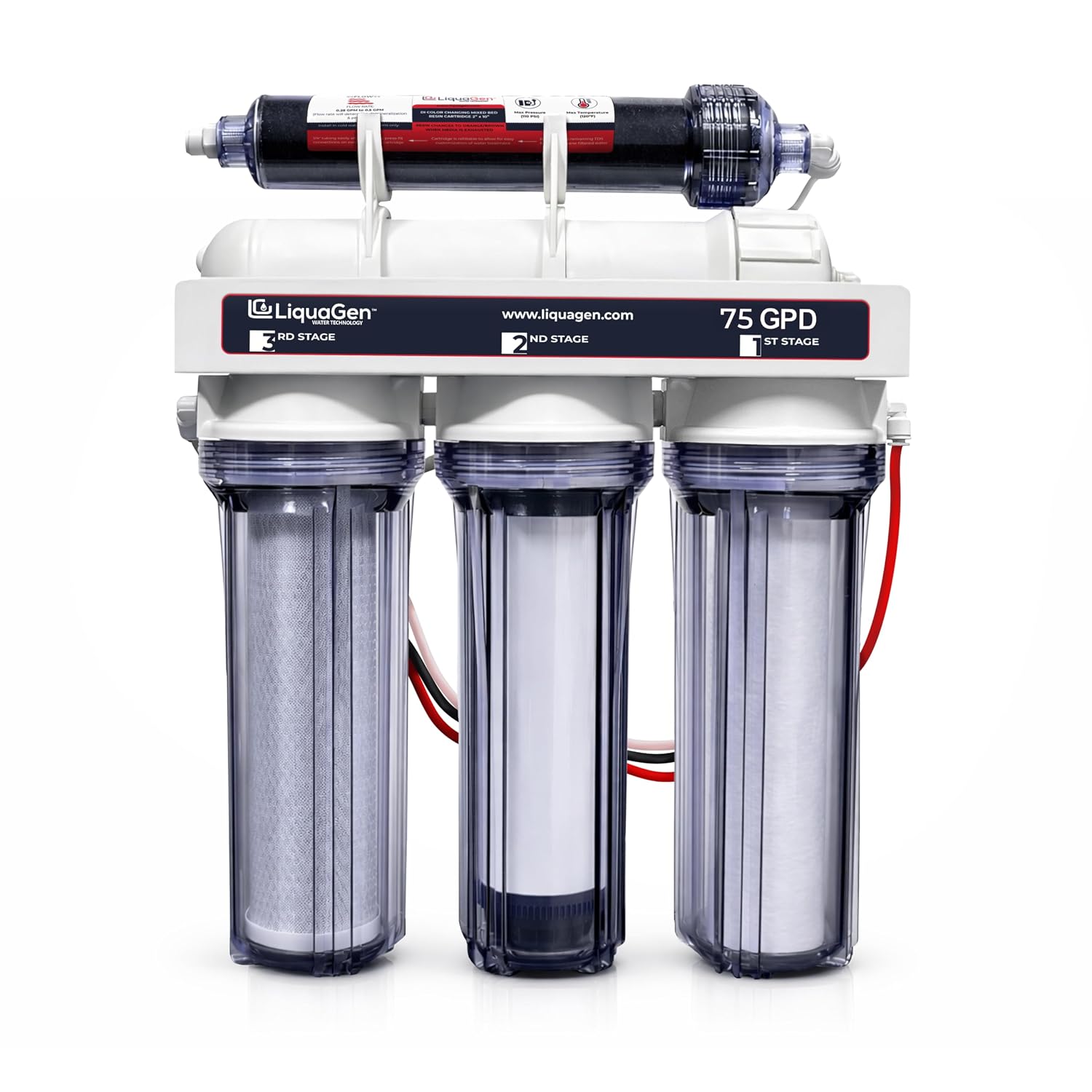 Reef Tank Filter - ระบบกรองน้ำแบบรีเวิร์สออสโมซิสและดีไอออนไนเซชัน 5 ขั้นตอน (RODI) | ระบบกรองน้ำสำหรับตู้ปลาทะเล