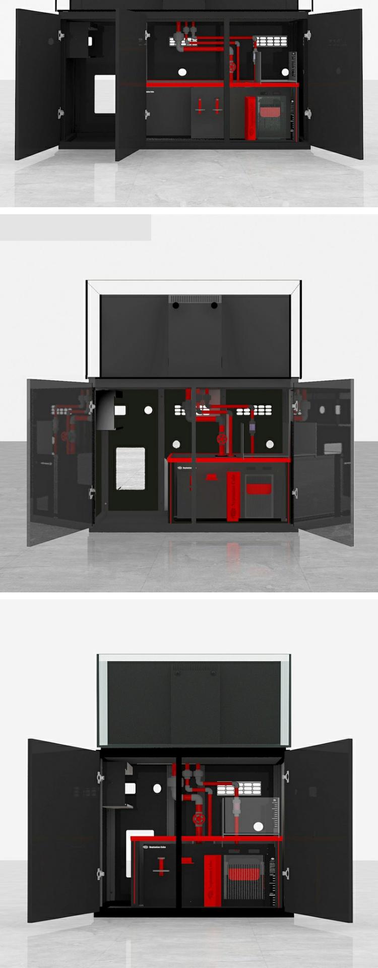 ตู้ปลาทรงสี่เหลี่ยมฐานกระจก รุ - Marine Aquarium Cube บทวิจารณ์และราคา