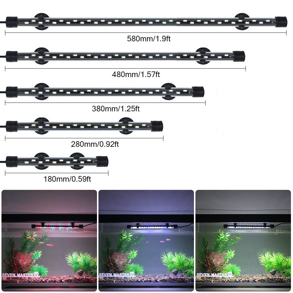 Aquarium Light LED Plant Grow  - Aquarium Marine Lights บทวิจารณ์และราคา
