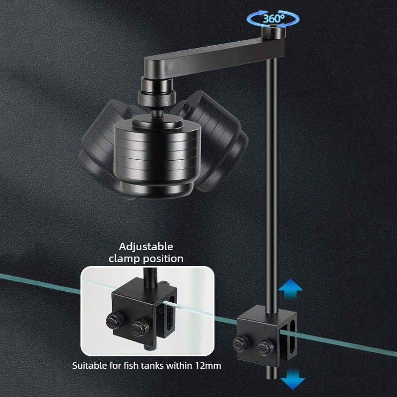 ไฟตู้ปลา LED 3 สี กันน้ำ ปรับไ - Aquarium Marine Lights บทวิจารณ์และราคา