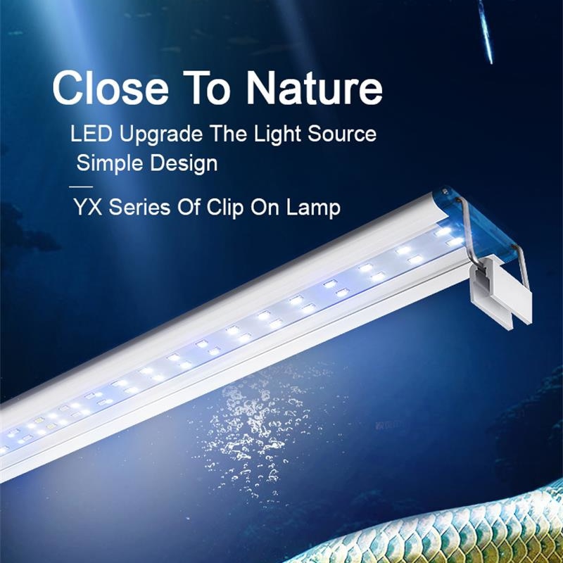 โคมไฟแบบคลิปหนีบกันน้ำขยายได้ส - Aquarium Marine Lights บทวิจารณ์และราคา